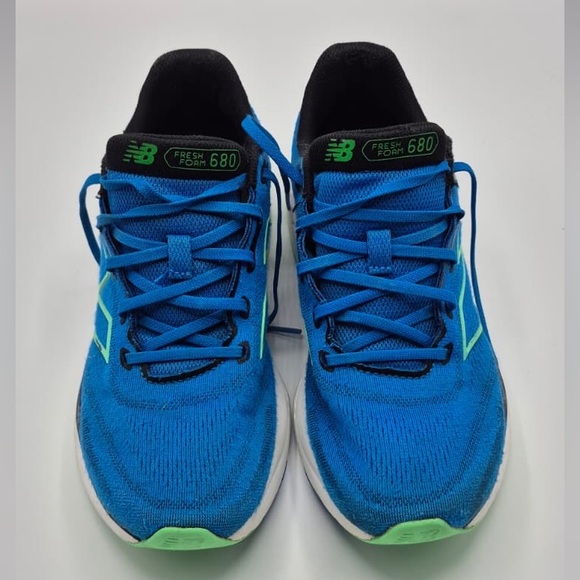 New Balance Blue and Green Athletic Sneakers